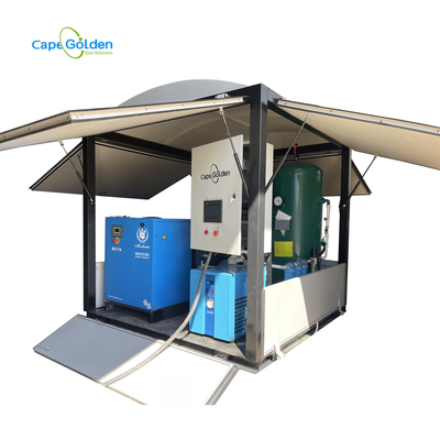 генератор кислорода контейнера завода кислорода 20kw 95% мобильный для больницы