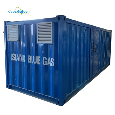 Containerized промышленная сдержанная адсорбция качания давления генератора 93% 95% кислорода