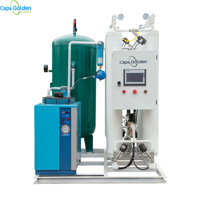 Медицинский генератор газа кислорода PSA делая машину 3Nm3/H к 200Nm3/H очищенности 93%