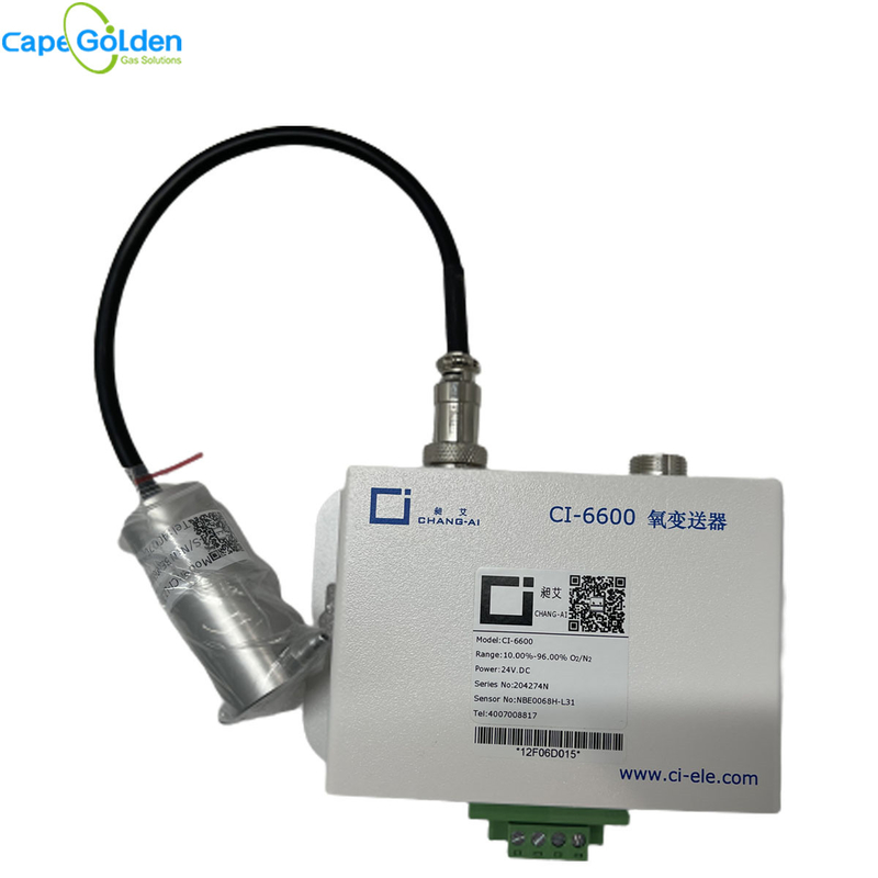 анализатор кислорода O2ий 1000ppm~21% для анализа в реальном времени CI-6600 концентратора