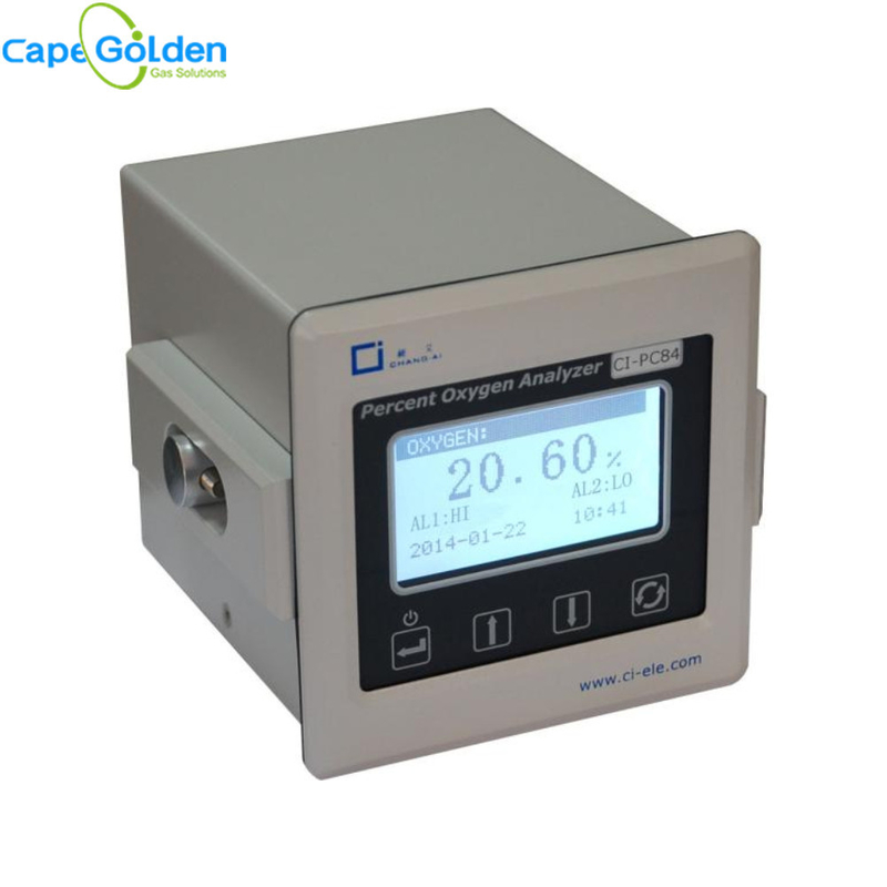 Отростчатый метр очищенности O2его анализатора 300ml/min очищенности кислорода CI-PC84