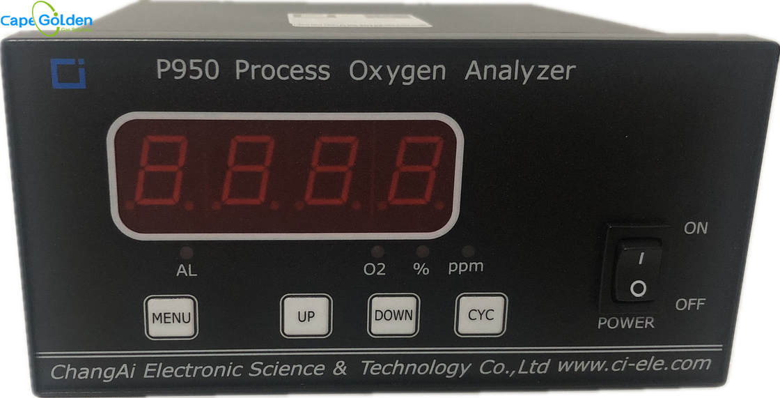 Анализатор 100ppm~21% очищенности кислорода анализатора кислорода азота P860 портативный