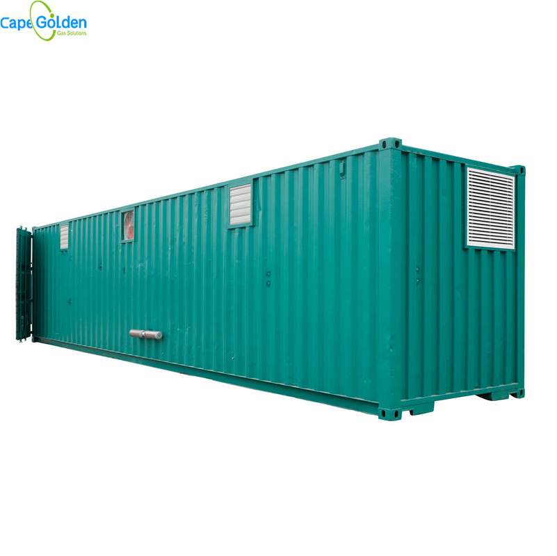 Containerized напечатайте 10ft 20ft 40ft адсорбция качания давления завода кислорода черни