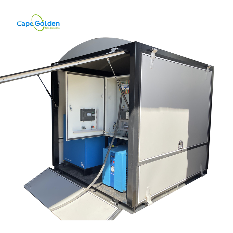 Генератор завода кислорода технологии 415V Psa мобильный для машины кислорода