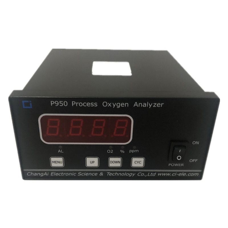 Анализатора очищенности кислорода RS232 P950 анализатор очищенности O2его датчика отростчатого электрохимический