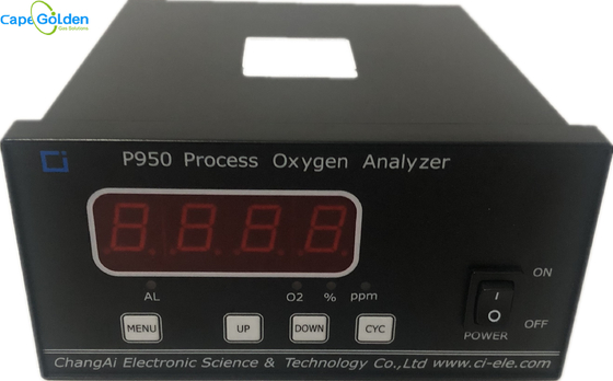 Отростчатый тестер 80%RH очищенности кислорода газоанализатора кислорода очищенности P950